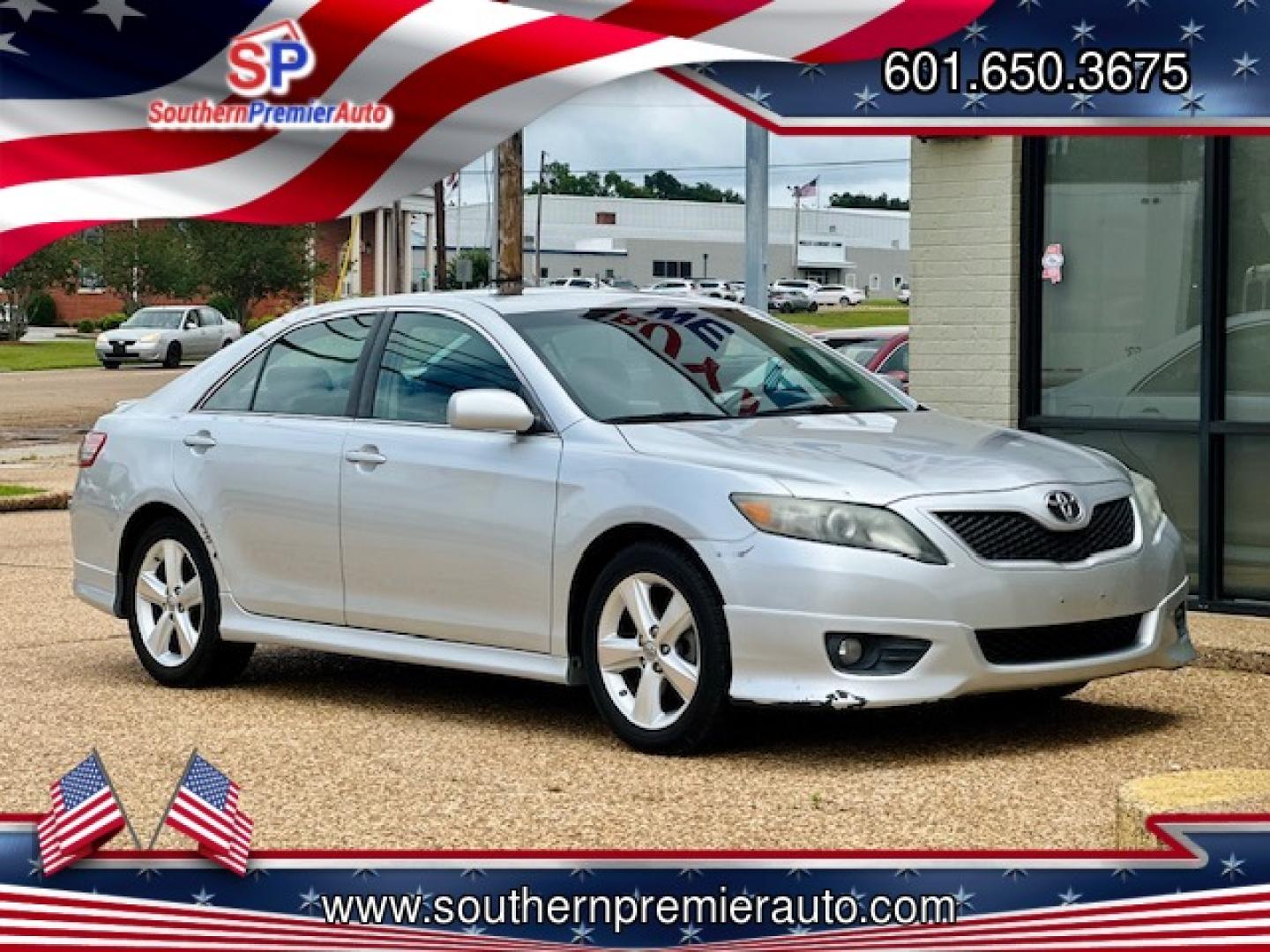 2011 SILVER TOYOTA CAMRY BASE; SE; LE; (4T1BF3EK4BU) , located at 922 W. Beacon St., Philadelphia, MS, 39350, (601) 650-3675, 32.770447, -89.127151 - Photo#0